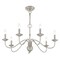 Livex Lighting Windsor 7 Light Brushed Nickel Chandelier 52167-91 - alternate 8