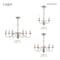 Livex Lighting Windsor 7 Light Brushed Nickel Chandelier 52167-91 - alternate 9