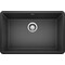 Blanco Precis Silgranit 27" Single Bowl Undermount Kitchen Sink - Anthracite 522259 - alternate 1