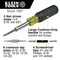 Klein Tools Multi-Bit Screwdriver / Tap Tool, 14-Piece 32517 - alternate 3