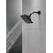 Delta Faucet, Shower Head Showering Component Faucet, Matte Black 52664-BL - alternate 4