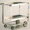 Lakeside NSF Stainless Steel 2 Deep Shelf Utility Cart;700 Lb Capacity, 21"x33" 527 - alternate 3