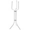 Tablecraft Chrome Plated Bucket Stand, Fits 5188 5288 - alternate 1