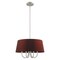 Livex Lighting Belclaire 4 Light Brushed Nickel Pendant Chandelier 52904-91 - alternate 6