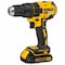 Dewalt 20V MAX Cordless Drill, Brushless, 1/2 in Chuck, 2 Batteries & Charger Included DCD777C2 - alternate 3