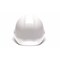 Condor Front Brim Hard Hat, SL Series, Polyethylene, Type 1, Class E, Ratchet (4-Point), Side Slots, White 52LC92 - alternate 3