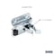 Triton Products 1 In. to 2 In. Hold Range Steel Extended Spring Clip for LocBoard, PK5 53120 - alternate 2