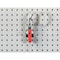 Triton Products 1 In. to 2 In. Hold Range Steel Extended Spring Clip for LocBoard, PK5 53120 - alternate 4