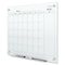 Quartet Calendar Planning Board, Glass, 36 in, 48 in, No Frame Frame, White, Gloss GC4836F - alternate 7