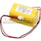 Dantona Dantona Battery - For Emergency Lighting - Battery Rechargeable - AA - 800 mAh - 4.8 V DC - 1-/ Pack CUSTOM-43 - alternate 2