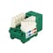 Monoprice Datacom Jack, Cat6, Punch Down, Green 5380 - alternate 6