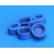 Jg Finneran R.A.M. Smooth Cap, Royal Blue, Bonded Clr PTFE/Blue Silicone, PK1000 5395U1F-09RB - alternate 1