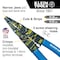 Klein Tools Long Nose Multi Tool Wire Stripper, Wire Cutters, Crimping Tool, 10-22 AWG, 8-1/4 in, Blue 1010 - alternate 6