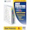 C-Line Products Sheet Protector Set, 8 Tab, Multicolor, PK8 05580 - alternate 6