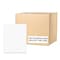 Roaring Spring Case of White Pocket Folders w/Prongs, 11.75"x9.5", Twin Pockets hold 25 sheets ea, 11 pt tag board, PK250 54122cs - alternate 2