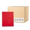Roaring Spring Case of Red Pocket Folders with Prongs, 11.75"x9.5", Twin Pockets hold 25 sheets ea, 11 pt tag board, PK250 54126cs - alternate 6