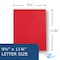 Roaring Spring Case of Red Pocket Folders with Prongs, 11.75"x9.5", Twin Pockets hold 25 sheets ea, 11 pt tag board, PK250 54126cs - alternate 2