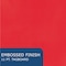 Roaring Spring Case of Red Pocket Folders with Prongs, 11.75"x9.5", Twin Pockets hold 25 sheets ea, 11 pt tag board, PK250 54126cs - alternate 5