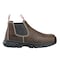 Avenger Safety Footwear Women's Aluminum Toe Slip-On Work Boot, Brown, 9, Medium, A7160 A7160-9M - alternate 7