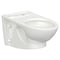 American Standard Wall Mount Gravity Toilet Bowl, 1.28 gpf, Elongated Bowl, ADA Compliance, Antimicrobial, White 3447101.020 - alternate 3