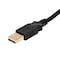 Monoprice USB 2.0 Extension Cable, 3 ft.L, Black 5432 - alternate 6