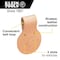 Klein Tools Tool Pouch, Tool Holster, Tan, Leather, 0 Pockets 5459T - alternate 5