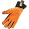 Proflex By Ergodyne Hi-Vis Mechanics Impact Gloves, AX Suede Palm, XL, Lime/Black/Orange 925F(X) - alternate 3
