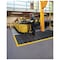 Notrax Antifatigue Mat, 64 in L x 38 in W, 7/8 in Thickness, Rubber, Drainage Holes, Black 549S3864YB - alternate 3