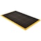 Notrax Antifatigue Mat, 64 in L x 38 in W, 7/8 in Thickness, Rubber, Drainage Holes, Black 549S3864YB - alternate 5