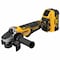 Dewalt Angle Grinder Kit, 20V DC, 4-1/2 in. Wheel Diameter (Battery Included) DCG413R2 - alternate 2