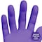 Ansell Purple Nitrile-Xtra, Disposable Gloves, 6 mil Palm, Nitrile, Powder-Free, XS (6), 500 PK, Purple 55090 - alternate 9