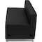 Flash Furniture Loveseat, 25-1/4" x 27", Upholstery Color: Black ZB-803-LS-BK-GG - alternate 7
