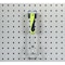Triton Products 2-1/4 In. Curved Steel Pegboard Hook for LocBoard, PK5 55200 - alternate 5