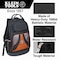 Klein Tools Tradesman Pro Tool Bag Backpack, 39 Pockets, Black, 14-Inch 55421BP-14 - alternate 2