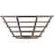 Safety Technology International Smoke Detector Guard, Stainless Steel, Flush Mount, 7 in W x 7 in H x 3 1/4 in D, Silver STI-9604-SS - alternate 5