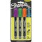Sharpie Chalk Dry Erase Marker, Grn/Prpl/Org, PK3 2103006 - alternate 3