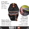Klein Tools Pouch, Tool Pouch, Modbox, 8-Pocket, Black/Gray/Orange, Polyester, 8 Pockets 55832MB - alternate 7