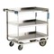 Lakeside NSF Stainless Steel Utility Cart; 700 Lb Capacity, 3 Shelf, 21"x49" 559 - alternate 1
