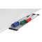 Mastervision Dry Erase Board, Porcelain, 47 13/64 in, 70 51/64 in, Aluminum Frame, White, Matte CR1201170MV - alternate 8