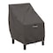Classic Accessories Ravenna High Back Patio Chair Cover, Grey, 35"x28" 55-144-015101-EC - alternate 1