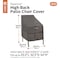 Classic Accessories Ravenna High Back Patio Chair Cover, Grey, 35"x28" 55-144-015101-EC - alternate 3