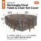 Classic Accessories Ravenna XL Rect/Oval Table/Chair Cover, 130"x84" 55-156-055101-EC - alternate 10