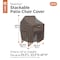 Classic Accessories Ravenna Cover, Chair, Stackable Patio, Grey, 36"x28" 55-179-015101-EC - alternate 7
