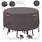 Classic Accessories Ravenna Small Tall Round Table/Chair Set Cover, Grey, 62"x62" 55-187-015101-EC - alternate 7