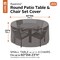 Classic Accessories Ravenna Small Patio Table/Chair Set Cover, 62"x62" 55-188-025101-EC - alternate 2