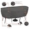 Classic Accessories Ravenna Bistro Patio Table/Chair Set Cover, Grey, 82"x42" 55-196-015101-EC - alternate 2
