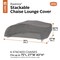 Classic Accessories Stackable Chaise Lounge Cover For 6 Chairs 55-429-015101-EC - alternate 6