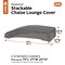 Classic Accessories Ravenna Stackable Chaise Lounge Cover, 2 Chair, 75"x27" 55-430-015101-EC - alternate 4