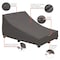 Classic Accessories Ravenna Double Wide Patio Chaise Lounge Cover, Grey, 82"x57" 55-454-015101-EC - alternate 5