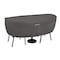 Classic Accessories Ravenna Bistro Patio Table/Chair Set Cover, Grey, 62"x32" 55-456-025101-EC - alternate 1
